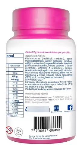 Gomas Benet Colageno X 150 Gr