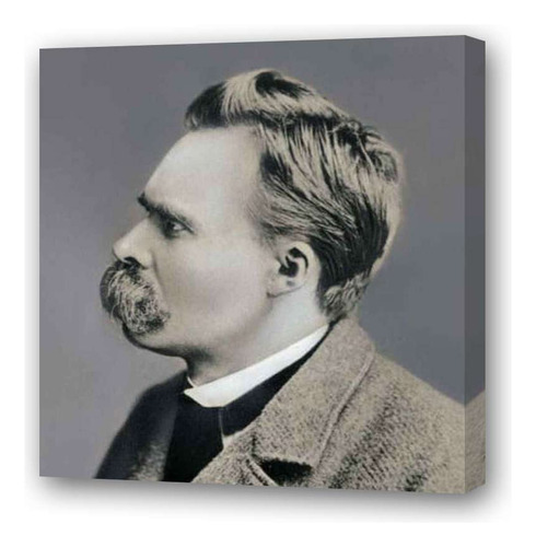 Cuadro 30x30cm Nietzsche Filosofo Poeta Pensamiento M4