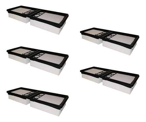 Set 5 Filtros De Aire Engine Fil Stelvio L4 2.0l 18 - 22