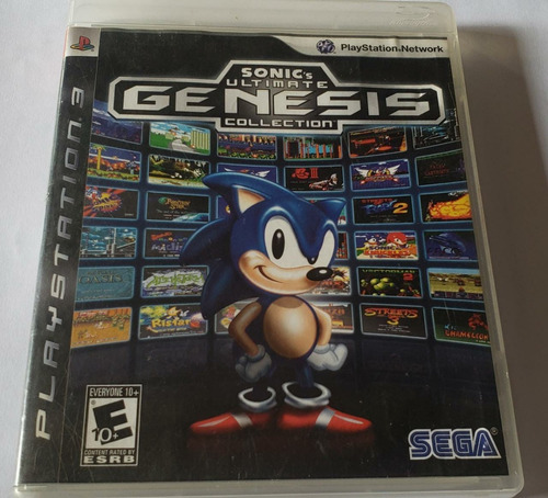 Sonic's Ultimate Genesis Collection Ps3 Mídia Física
