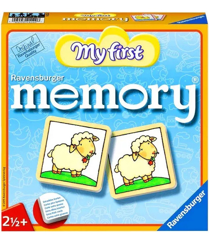 Juego Didactico Mi Primer Memory Ravensburger 21129