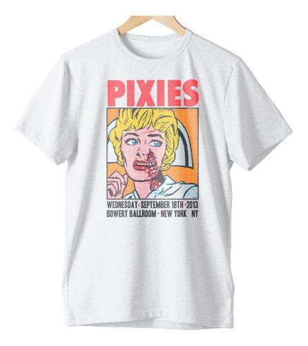 Imagem 1 de 2 de Camiseta Algodão Pixies Rock Indie Retro Psicodelico Vintage