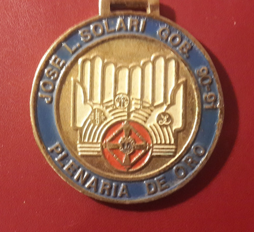 Medalla Club Leones Plenaria De Oro, Ne050