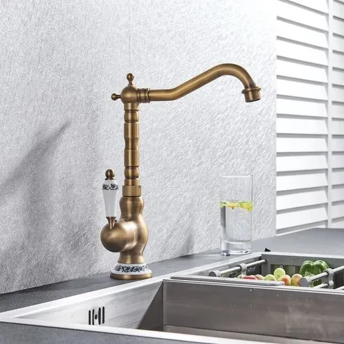 Grifo fregadero laton sale