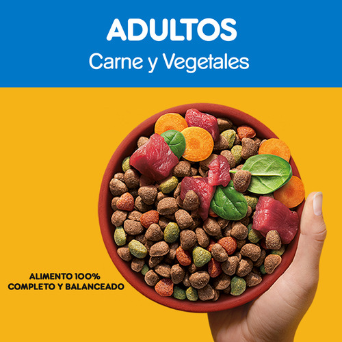 Imagen 7 de 9 de Alimento Pedigree Óptima Digestión Etapa 2 para perro adulto todos los tamaños sabor carne, pollo y cereales en bolsa de 21 kg