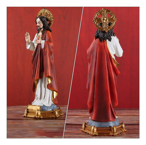 Adorno Artesanal De Resina, Adorno De San Jesús, Decoración