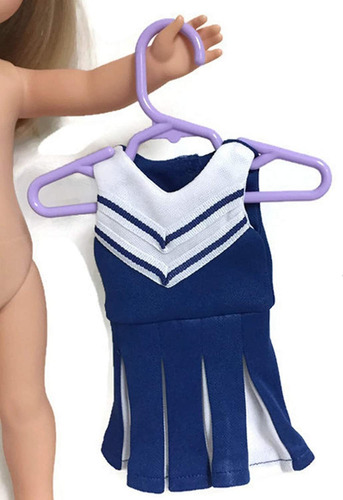 12 Perchas Lavanda Y 12 Rosas (2 Docenas) Para Ropa De Muñec