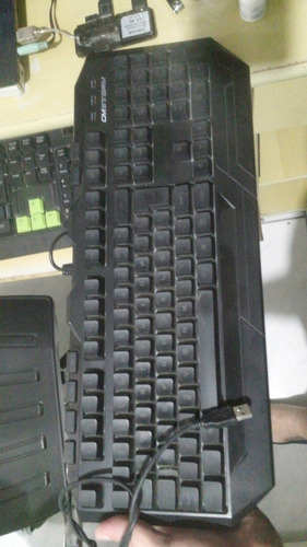 Teclado Gamer Cm Storm Devastator Com Led Azul Frete Gratiz