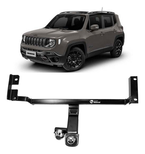 Engate Reboque Jeep Renegade 2016 A 2023 Inmetro 500kg