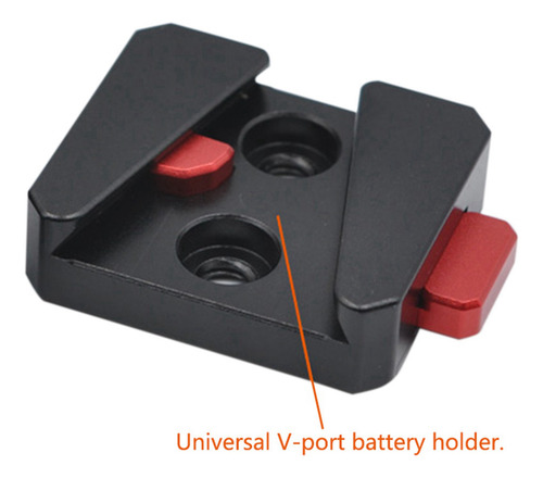 Adaptador De Placa De Liberación Rápida De Batería Universal