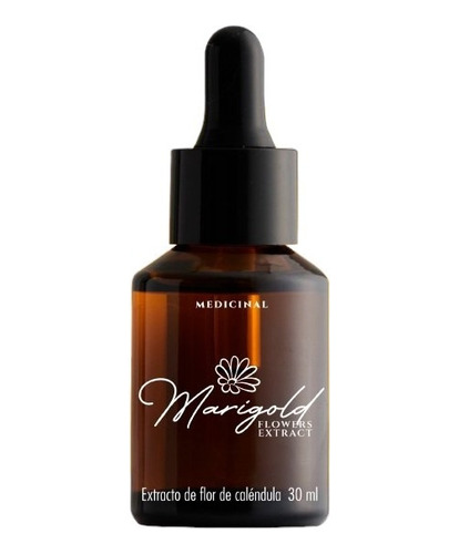 Extracto Puro Caléndula Oleo Natural Cicatrizante 30 Ml