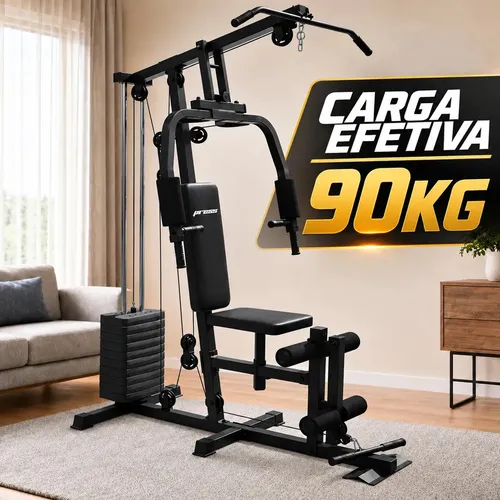 Mbx Estação De Musculação De 45kg Mbx Fitness Academia Ginástica Braço Perna Cor