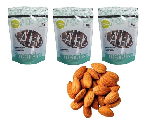 Almendras Pimienta, Sal Y Limón Patagonicas 250gr Pack X 3