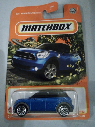 Matchbox | 2022 | 2011 Mini Country Man Azúl