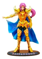 Comprar Caballeros Del Zodiaco Figura Aries Armadura Dorada + Base