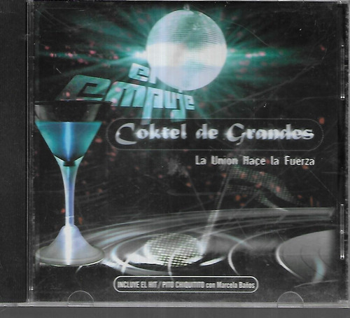El Empuje Album Coktel De Grandes Sello Garra Records Cd 