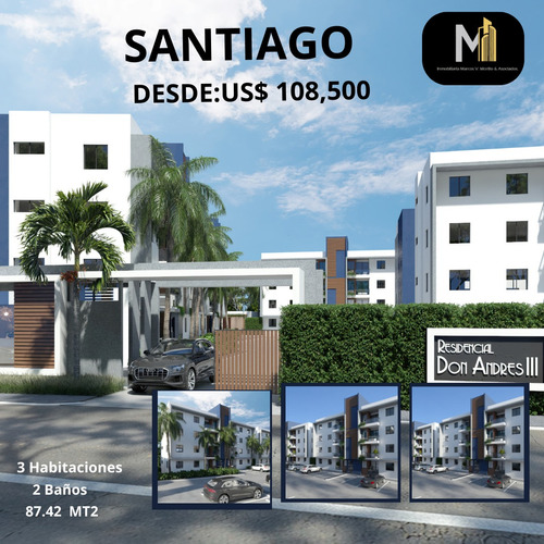 Vendo Apartamentos En Santiago 
