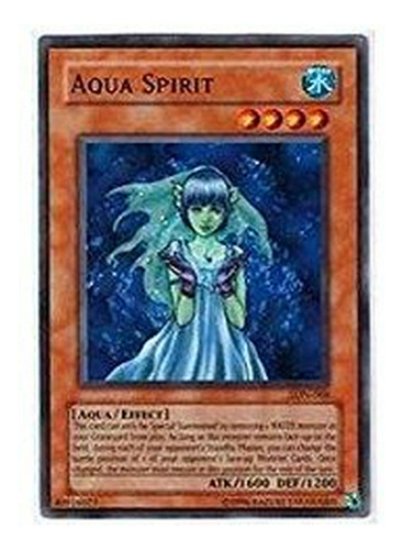 Yu-gi-oh! - Aqua Spirit (lon-068) - El Laberinto De Pesadill