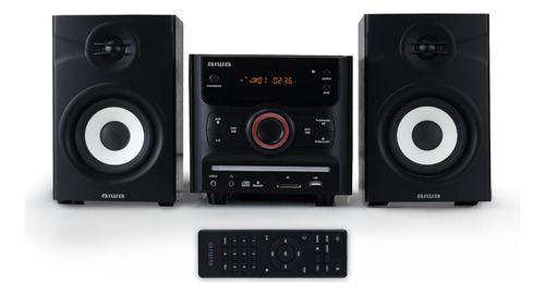 Micro System Aiwa Bluetooth De 60 W Con Altavoces De Estante