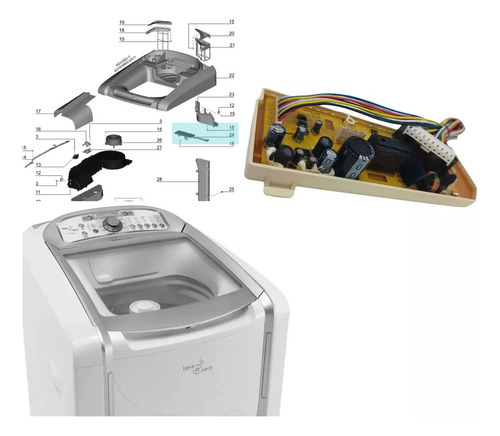 Placa Motor Ventilador Electrolux Lst12 220v 64501490 Origi