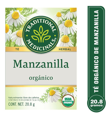 Té Traditional Medicinals Manzanilla 21g