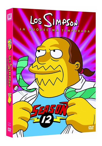 Los Simpson Temporada 12 Dvd Original Nueva Sellada (4 Dvd)