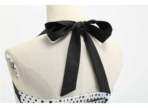 Vestido Halter, Estilo Gótico De Los Años 50 Y 60
