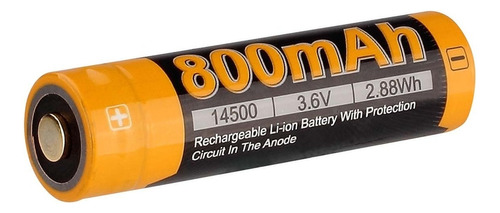 Pila Bateria Recargable Fenix 14500 Arb-l14-800 Mah