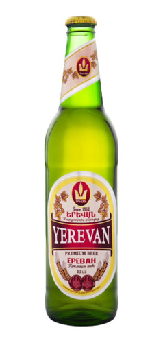 Cerveza Yerevan Lager 500 Ml. Origen Armenia