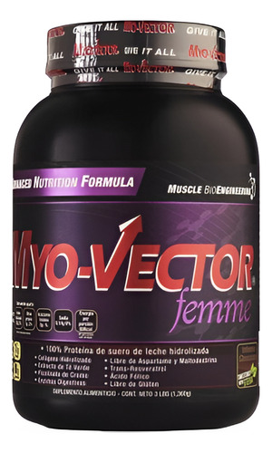 Myovector Duo Femme 840fgr Sabor Cappuccino