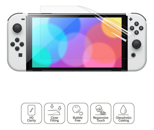 Película Protetora Compatível Com Nintendo Switch