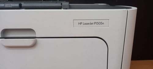 Impresora Laser Jet Hp P1505n Red Y Usb  De Función Única
