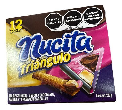 Nucita Chocolate Triangulo 12pz