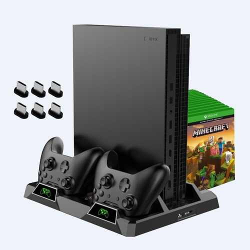 Doble Controlador Cargador Enfriador Base Para Xbox One/s/x