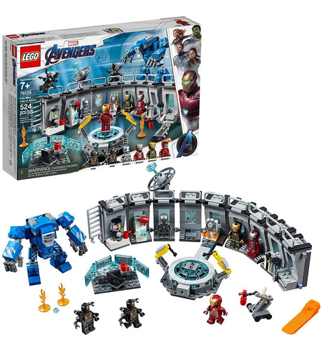 Lego Marvel Avengers Iron Man: Sala De Armaduras 76125