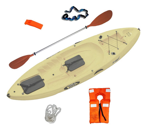 Kayak Para 1 Persona Samoa Dragger Combo 4 Rio Laguna Ei°