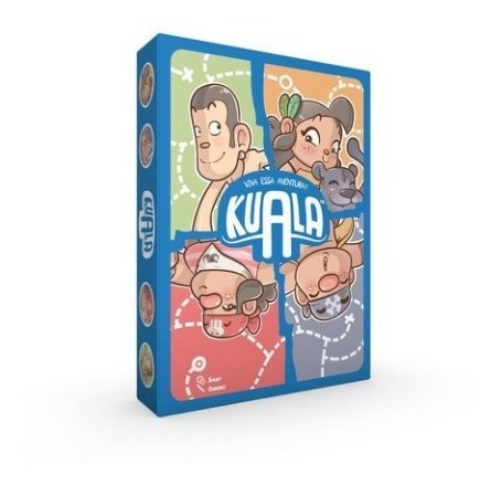 Jogo De Tabuleiro Kuala Board Game Grok Infantil Livro