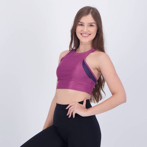 Top Fila Future Sports Flow Feminino Vinho
