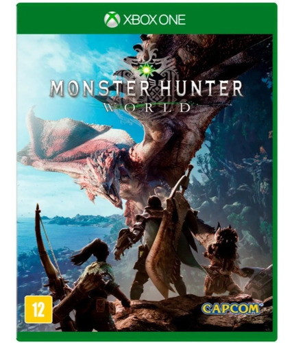 Jogo Xbox One Monster Hunter World Game Mídia Física Lacrado