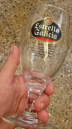 Copa De Cerveza Estrella Galicia 18 Cm España