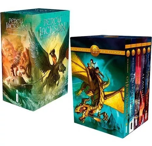 Box Percy Jackson E Os Olimpianos (5 Volumes) PDF