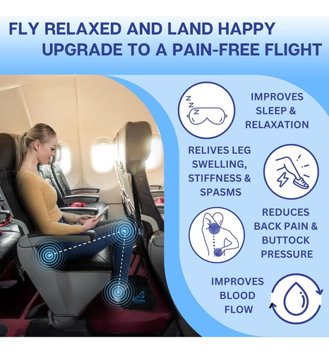 Reposapiés Para Avión | Hamaca De Pies Para Viajes En Avión