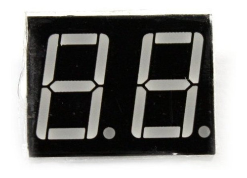 Display Rojo 7 Segmentos 2 Dígitos, Arduino, Pic, Raspberr