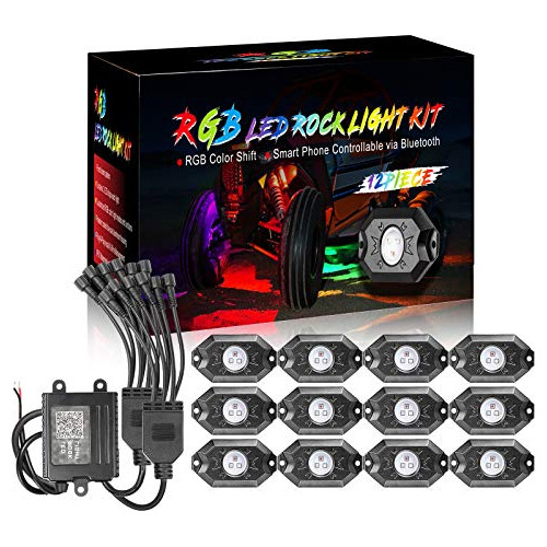 Juego De Luces Led Rgb Rock, Luces De Neón Multicolore...