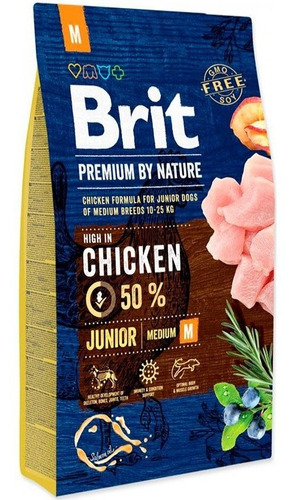 Alimento Perro Brit Premium Junior Medium 3kg Razas Mascotas