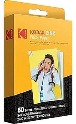 Kodak - Papel Fotográfico De Zinc Prémium De 2 X 3