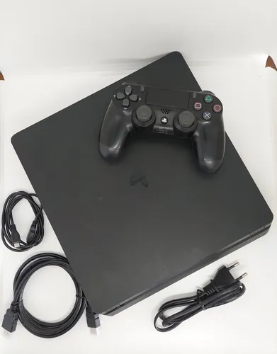 Imagen 1 del producto Consola Ps4 Slim 1tb + Control + Hen Garantia 6 Meses Negro