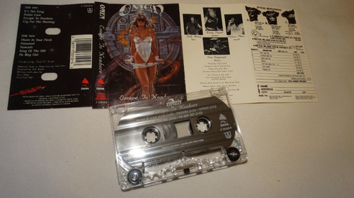 Omen - Escape To Nowhere (enigma Metal Blade) (tape:nm - Ins