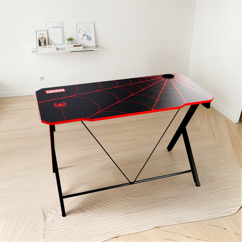 Escritorio Gamer Pc Desk Marvel Spiderman 1 Nivel Xtech Febo