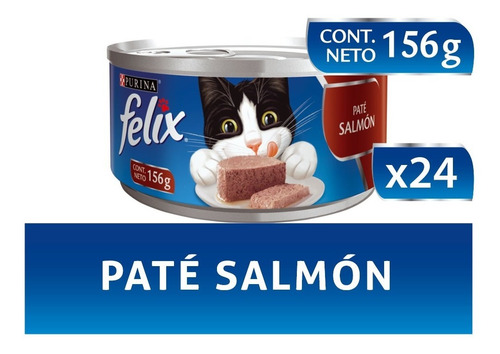 Pack Felix® Adultos Paté De Salmón 156 Gr